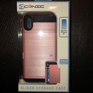 Rose Gold IPhone X Phone Case